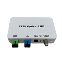 CATV optique FTTH récepteur de télévision par satellite numérique bande C LNB 1310nm 1550nm récepteur à fibre optique sans air