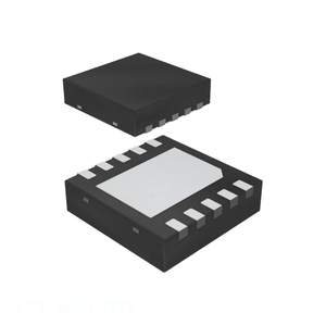 Circuit intégré de gestion de l'alimentation (PMIC) - Puces IC - 10 WFDFN - Pad exposé - LP3996SD-3333 - IC REG LINEAR 3.3V 10WSON - Distributeur agréé - Product Image 1