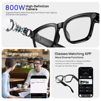 Gafas Inteligentes Meta con IA, Cámara de 8MP, IP68, Reproductor de Música, Traducción por IA, Llamadas y Video con Manos Libres, Aplicación BT