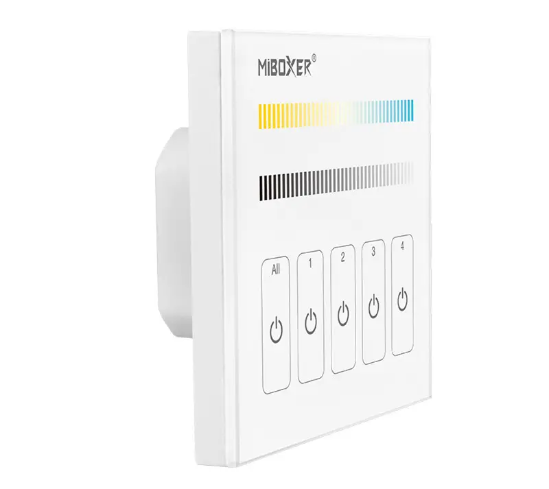 Miboxer DP2 DALI Suhu Warna Peredupan Panel Smart Touch Dimmer Switch Kontrol Panel Controller