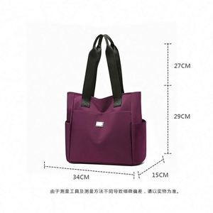 Bolsa de Mano Personalizada Oxford Resistente con Estampado, Bolsa de Compras Grande y Portátil para Mujer - Product Image 2
