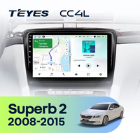 Autoradio multimédia lecteur vidéo TEYES CC4L pour Skoda Superb 2 B6 2008 - 2015