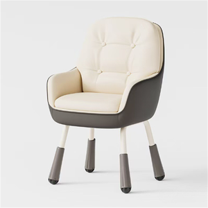 Poltrona Ergonomica con Schienale Solido e Telaio in Metallo, Design Moderno per Casa, Ufficio e Soggiorno - Product Image 2