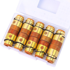 Mig Mag Welding Torch Insulating Sleeve 350A Copper Core Resin Coated For Metal Welding - Product Image 1