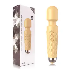 Factory Direct Sales Excellent Quality 2023 Usb Charging Adult Toy Av Sex Vibrator