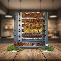 Machine à poulet rôti XY de grande capacité pour cuisine et snack-bar