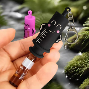 Wholesale Soft PVC Nurse Gift Ampoule Bottle Opener With Syringe Design <strong>Medical</strong> Keychain Abre Ampolla Enfermera Keychain - Product Image 3