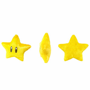 Op maat gemaakte Super Mario stijl ster knuffel OEM ODM lage minimale bestelhoeveelheid rechtstreeks van de fabriek zacht knuffel voor USJ merkgeschenken promotie groothandel - Product Image 3