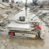 Robot Pengerukan Bawah Air Kelas Teknik untuk Pengurasan Lumpur Reservoir dan Pembersihan Lumpur Jalur Sungai