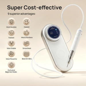 <span class=keywords><strong>Machine</strong></span> à <span class=keywords><strong>ongles</strong></span> professionnelle portable électrique rechargeable 50000 tr/min sans balais <span class=keywords><strong>pour</strong></span> manucure 2026 - Product Image 2