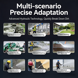 Nouvelle nettoyeuse haute pression industrielle 30 kW 600 bars, 22 L/min (5,8 GPM), électrique, robuste, pour le <span class=keywords><strong>d</strong></span>écapage de la rouille et de la peinture, <span class=keywords><strong>nettoyage</strong></span> à l'eau froide - Product Image 6