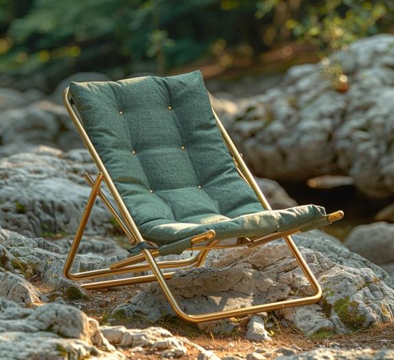 Kalinga Ashok Giant Folding Lawn Chair Furniture Reupholster