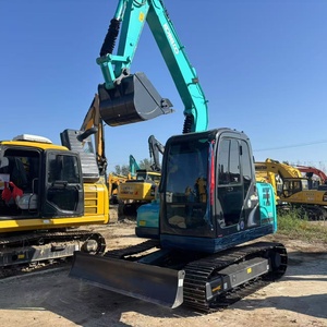 Mini-excavatrice sur chenilles d'occasion Kobelco SK75, faible nombre d'heures, matériel d'occasion du Japon, Kobelco SK200 60 75 130 135 140 210 350 - Product Image 3