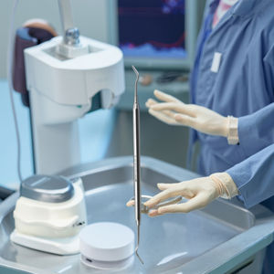 치과 치료를 위한 수동 치과 시멘트 플러거 스테인레스 스틸 외과 충전 기기 - Product Image 6