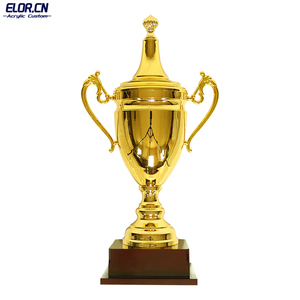 Elor Factory Wholesale Trophée en métal de haute qualité <span class=keywords><strong>Prix</strong></span> annuel du meilleur employé de l'entreprise Cérémonie annuelle - Product Image 6