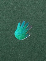 Boîte d'emballage cosmétique personnalisée en papier texturé vert gaufré, auto-érectible, recyclable, avec pelliculage mat pour crème visage