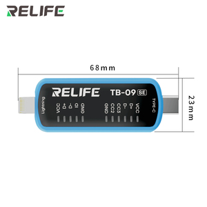 RELIFE TB-09 <span class=keywords><strong>SE</strong></span> Probador de Puertos de Carga para <span class=keywords><strong>iPhone</strong></span> y Android, Analizador Inteligente de Puertos de Carga con Doble Conector Lightning/Tipo-C, Herramienta de Prueba - Product Image 5