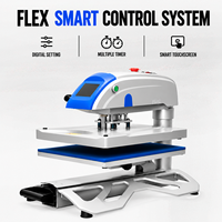 Presse à Chaud Électrique Automatique pour T-Shirts, 40x50 cm, Type Coulissant (Swing-Away)