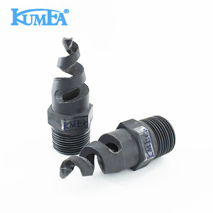 KUMEA MSP 1/2 "PP boquilla espiral de cono completo boquillas de pulverización helicoidal refrigeración por pulverización de Torre