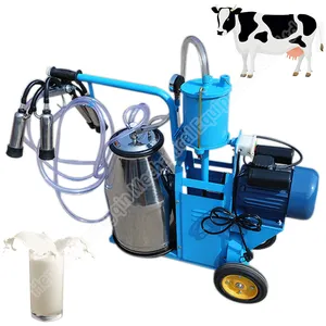 Venta caliente pequeña máquina de ordeño para vacas con alta calidad