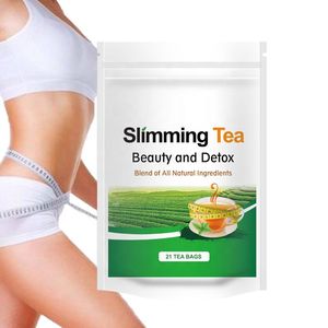 Thé minceur à base de plantes biologique naturel en gros de Chine, marque privée, beauté, perte de poids, minceur, silhouette mince, thé détoxifiant minceur - Product Image 1
