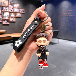 Porte-clés de football transfrontalier tendance, figurine de dessin animé, ornement pour <span class=keywords><strong>sac</strong></span> et voiture, petit cadeau - Product Image 6