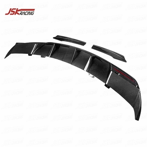 PAKTECHZ estilo fibra de carbono parachoques trasero difusor para 2013-2018 MERCEDES BENZ <span class=keywords><strong>CLA</strong></span>-CLASS W117 CLA220 250 260 CLA45 <span class=keywords><strong>AMG</strong></span> - Product Image 1