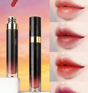Gloss à lèvres soyeux et personnalisable MLM, haute pigmentation, non-collant, parfum vanille, longue tenue, maquillage des lèvres - Product Image 2