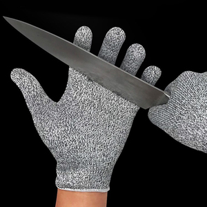 Level 5 Cut Proof Stab Resistant Wire Metal Glove Kitchen Butcher Cuts Gloves for Oyster Shucking <b>Fish</b> Gardening Gloves - Product Image 4