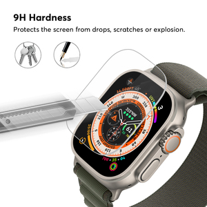 Chống vỡ 9H chống vỡ thông minh xem Tempered Glass bảo vệ màn hình cho <span class=keywords><strong>Apple</strong></span> xem Ultra 49 Mét - Product Image 4