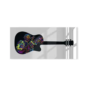 Акриловая абстрактная гитара Хрустальный фарфор живопись диван фон настенная живопись