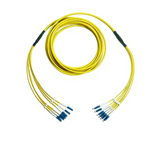 Cavo Patch in Fibra Ottica Monomodale Giallo PVC a 6 Core con Connettore LCFCSTSC per Uso Interno - Product Image 6