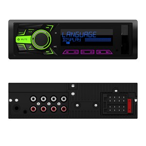<span class=keywords><strong>Autoradio</strong></span> Universale ad Alta Potenza 8RCA 1 Din con DSP, <span class=keywords><strong>AUX</strong></span>/USB, BT, FM, Lettore MP3 per Auto - Product Image 1