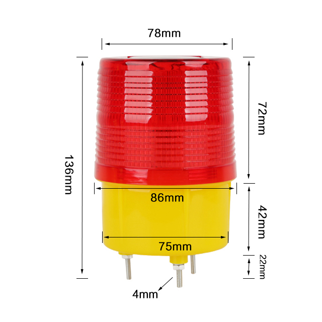 warning flasher light solar solar warning strobe light trafic warning light solar