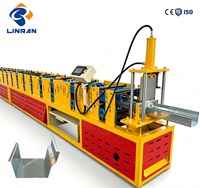 Machine de profilage à froid K-Span pour gouttières européennes sans soudure, protection de gouttière anti-goutte d'eau, pour toiture, avec moteur, garantie 2 ans