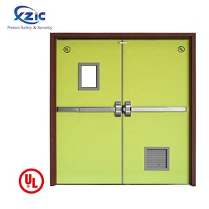 <span class=keywords><strong>Puerta</strong></span> Acústica Insonorizada de Acero Galvanizado de Doble Hoja de Color Sólido Ral para Uso Comercial - Product Image 4