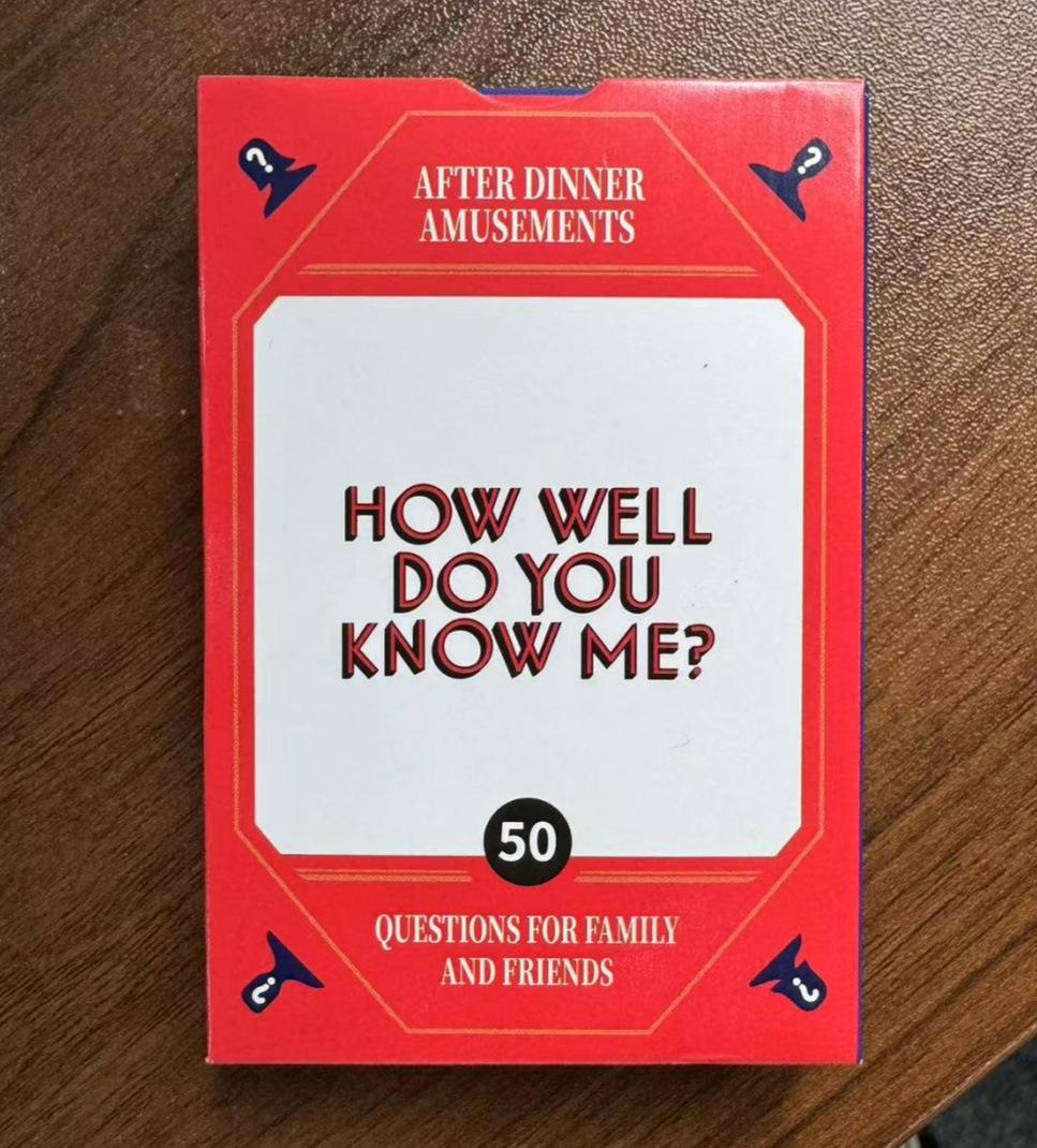 Red How well do you know me