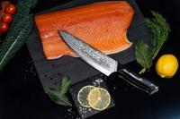 Fabrieksprijs Professionele Damascus Koksmes Set Premium Kwaliteit Japanse Stijl Vg10 Fruit/Groenteschede Premium Handvat