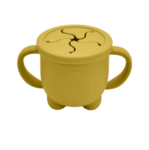 New Trending Cup Suction Bowl Spill Proof Food <b>Container</b> Silicone <b>Snack</b> Catcher for Toddler and Baby - Product Image 5