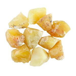 5pcs Natural <strong>Raw</strong> Yellow Opal Gemstone <strong>Wholesale</strong> Lot, Rough Stones, Reiki &amp; Chakra Healing <strong>Crystals</strong> - Product Image 1