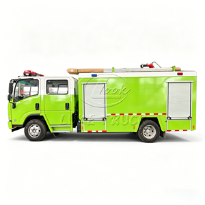 Camions de pompiers Isuzu 3500L en promotion avec pompe à haut débit, livraison rapide d'eau, camion de pompiers à mousse pour les incendies - Product Image 1