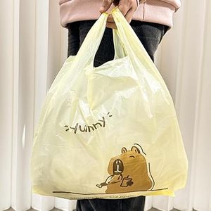 Huamaohengchun 100 Bolsas de Basura de Capibara, Bolsas de Basura Desechables Gruesas de Gran Capacidad con Asa para Cocina - Product Image 5