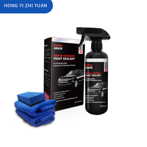 Set di Rivestimento Ceramico Super Armor 500ml, Spray per Auto ad Alta Lucentezza, Super Idrofobico e Antipioggia, con Scatola - Product Image 1