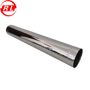 <span class=keywords><strong>Simple</strong></span> de Mur D'OEM Cheminée Cheminée En Acier Inoxydable Argent De Tuyau Droit - Product Image 4
