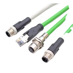 Conector <span class=keywords><strong>M12</strong></span> macho de 4 pines, código D, Ethernet, 100Mbps, <span class=keywords><strong>M12</strong></span> a <span class=keywords><strong>RJ45</strong></span> - Product Image 2