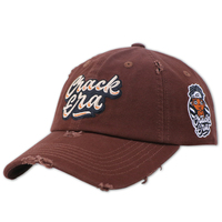 2022 papa chapeau casquette de Baseball non structurée Vintage broderie Patch personnalisé 3D brodé casquette de Baseball en détresse chapeau de Baseball