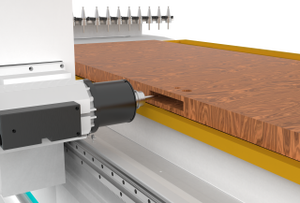 Machine de découpe et de gravure CNC haute précision pour le travail du <span class=keywords><strong>bois</strong></span>, machine de gravure 3D à quatre broches - Product Image 6