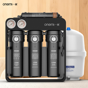 <span class=keywords><strong>Filtre</strong></span> à <span class=keywords><strong>eau</strong></span> électrique sans réservoir à osmose inverse 6 étapes 75 GPD autonettoyant en plastique pour usage domestique, extérieur et hôtelier CE FCC OEM ODM - Product Image 1