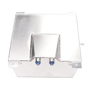OC-1018-30 알루미늄 보조 연료 탱크 30L 미러 폴리싱 내부 폼 센서 포함 블랙 실버 - Product Image 3