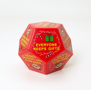Dés de jeu de Noël Elf's Chaos Ball réutilisables, cadeau de fête pour échange de cadeaux de fin d'année, pour enfants, utilisation en intérieur - Product Image 2